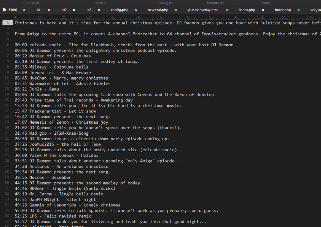 Ultra Edit by ID;M software. It's a very capable text editor.